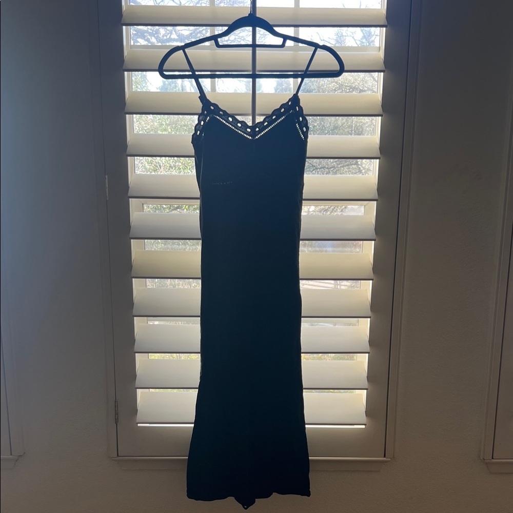Old Navy Black Maxi Dress with Spaghetti Straps